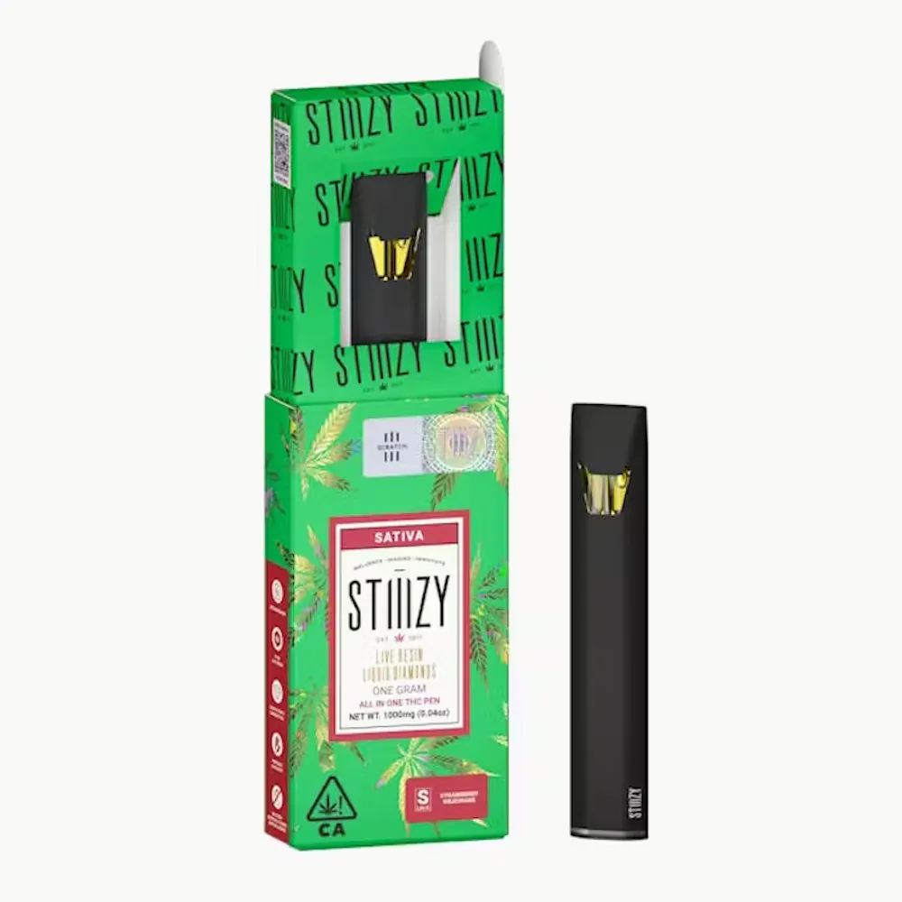 Product Stiiizy - Strawberry Milkshake - 1g - Liquid Diamond - AIO