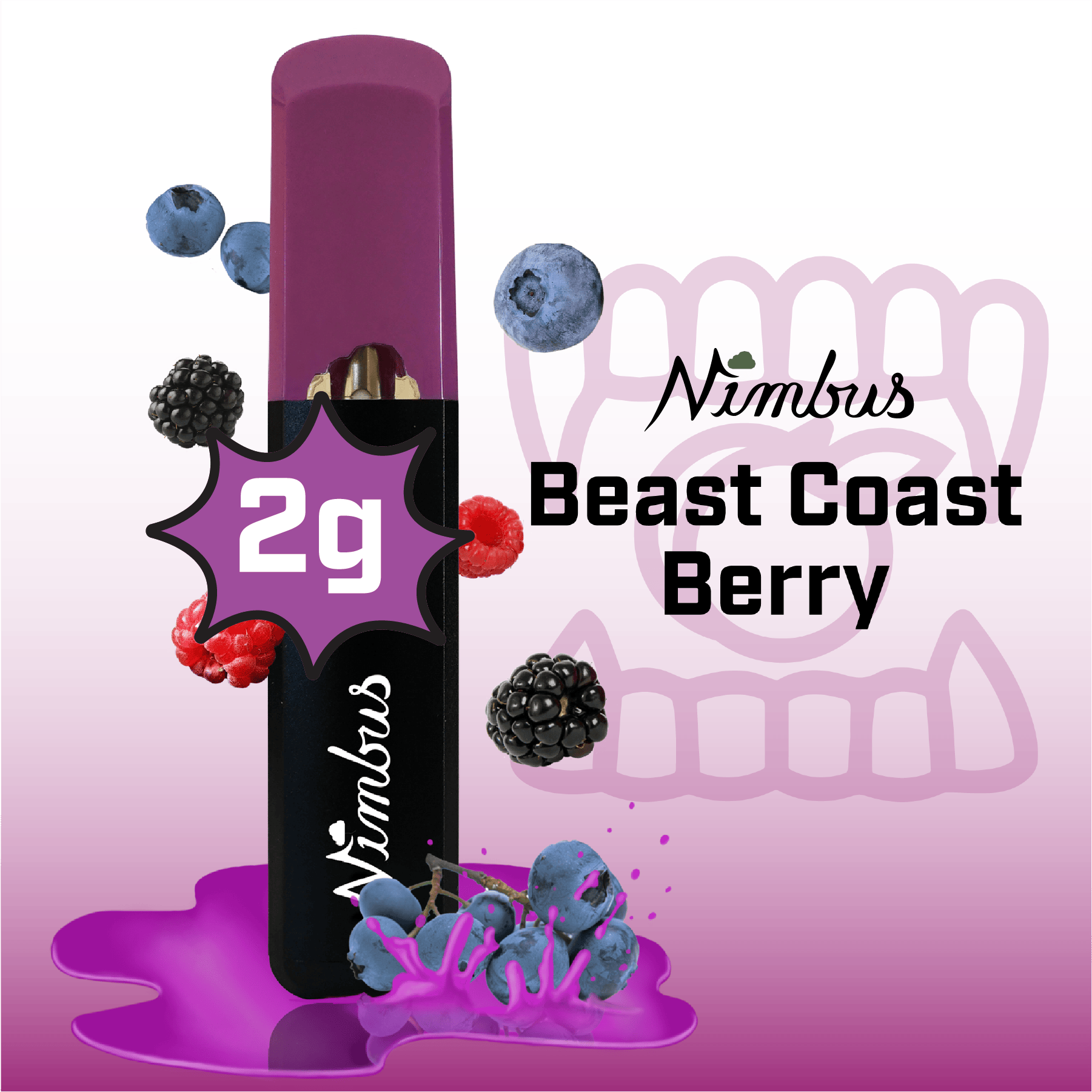 Vape Disposable | Beast Coast Berry | Greatest Hits Cannabis