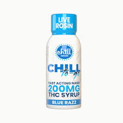 Chill Medicated - 200mg Live Rosin Syrup To-Go - Blue Razz - EDIBLES by Chill Medicated at King of Budz