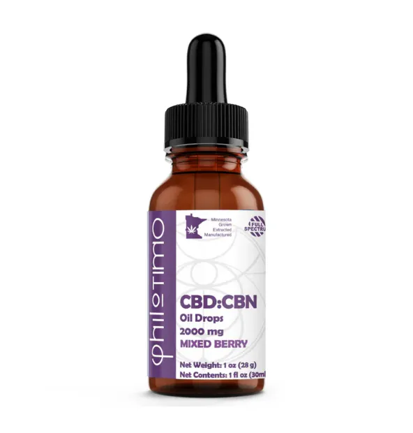 Natural CBD: CBN | 2000mg Sleep Tincture at Silver Therapeutics