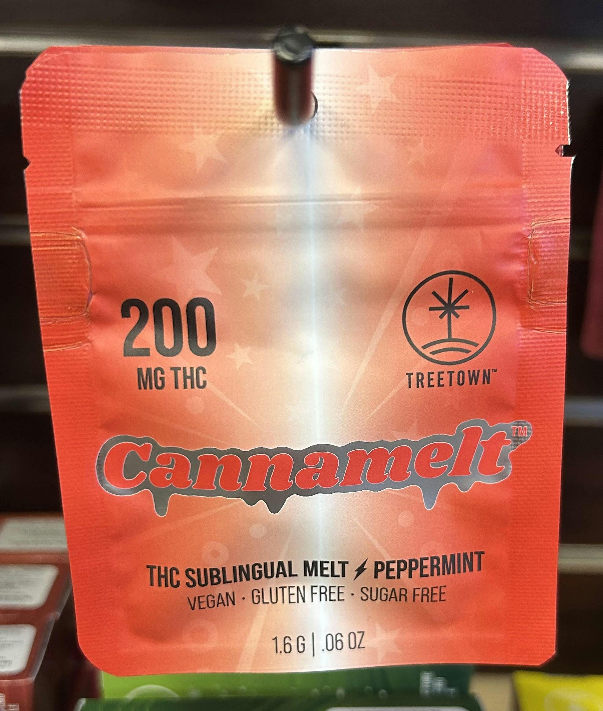 Peppermint Cannamelt | 200mg x 1pk | TreeTown