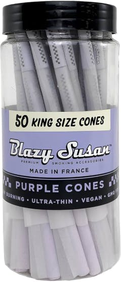 Product: Blazy Susan | Purple Cones (50pk) - King Size