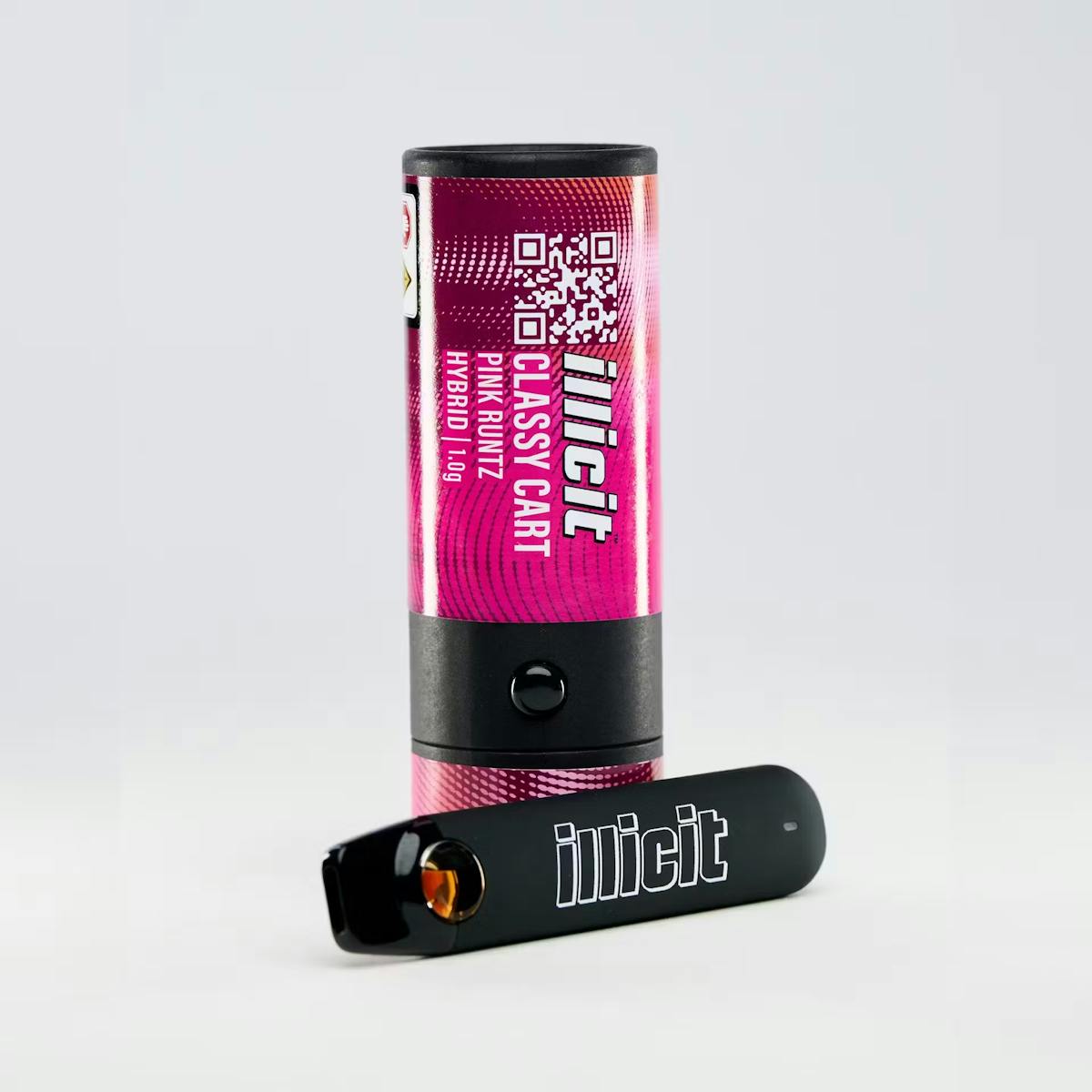 Photo of Illicit l Pink Runtz Classy Pen (Disposable) l 1g