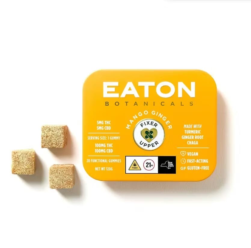Eaton Botanicals | Mango Ginger Fixer Upper | 1:1 THC CBD Eaton Botanicals