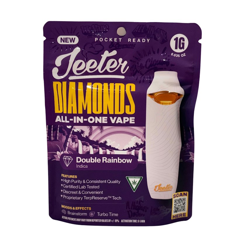 Jeeter Juice - Double Rainbow Liquid Diamond Disposable