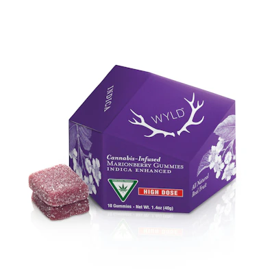 WYLD - 200mg Gummies - Marionberry