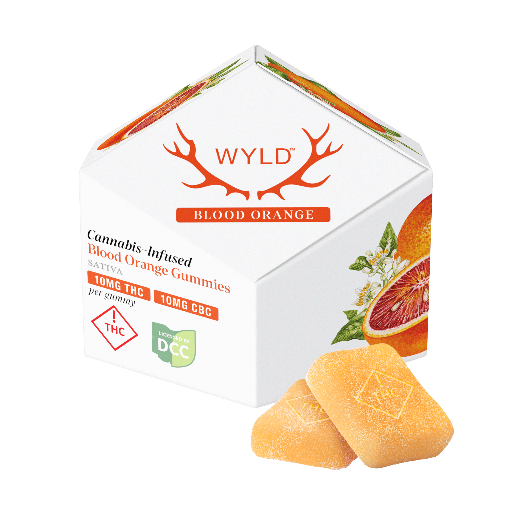 Blood Orange 1 1 THC Cbc 10 X