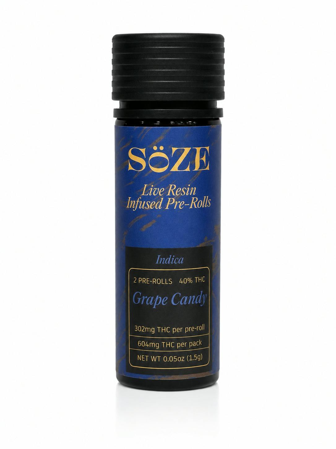SOZE | Grape Candy | Infused | 2pk | 1.5g