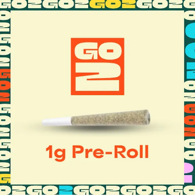 Go2 Pre-Roll Donnie Burger l 1g (indica, singles)