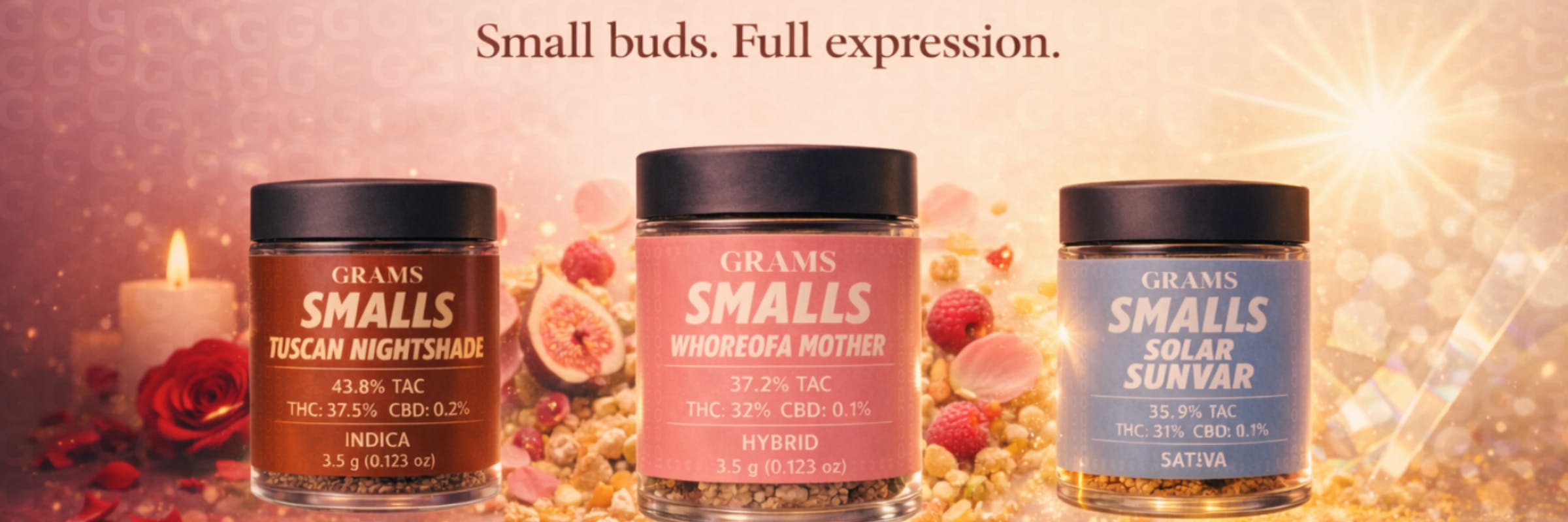 Small buds, big expression! 