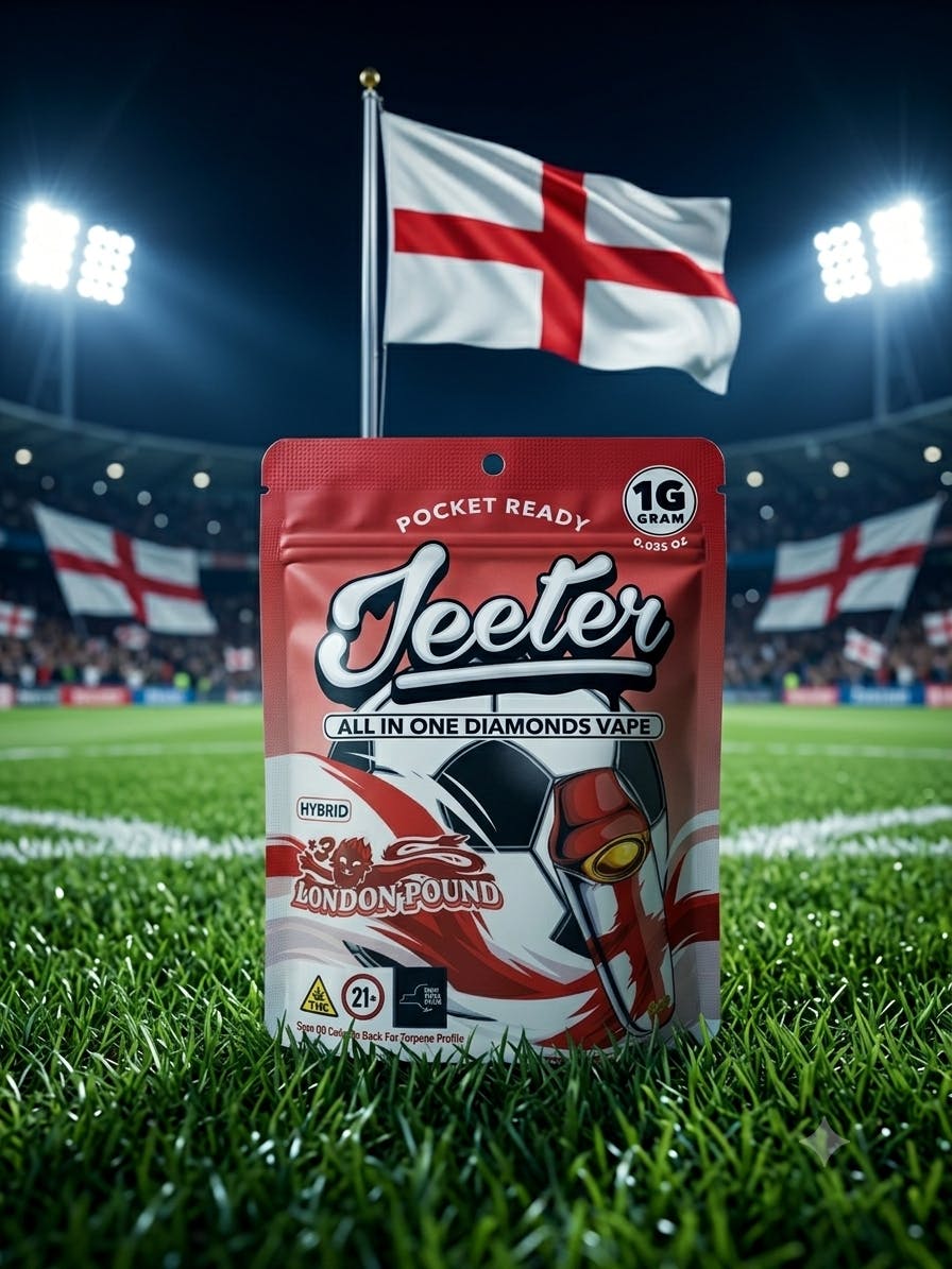 Jeeter | London Pound | World Cup | Liquid Diamonds AIO | 1g