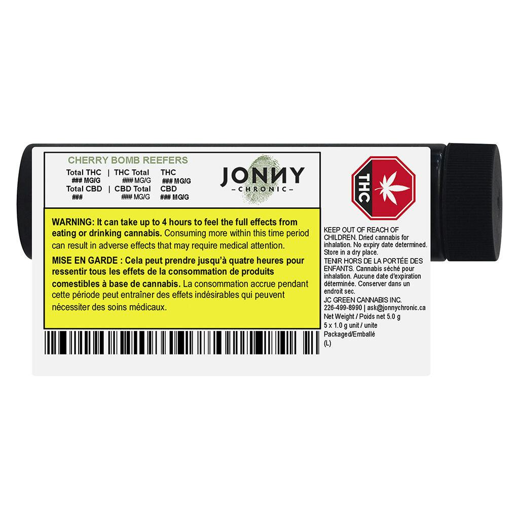 Jonny chronic - northern lights reefers prj - 5x1g