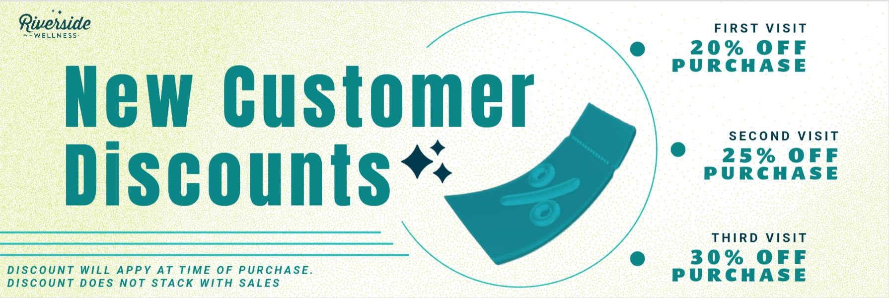 New Customer Discount, New Customer Dispensary Deals