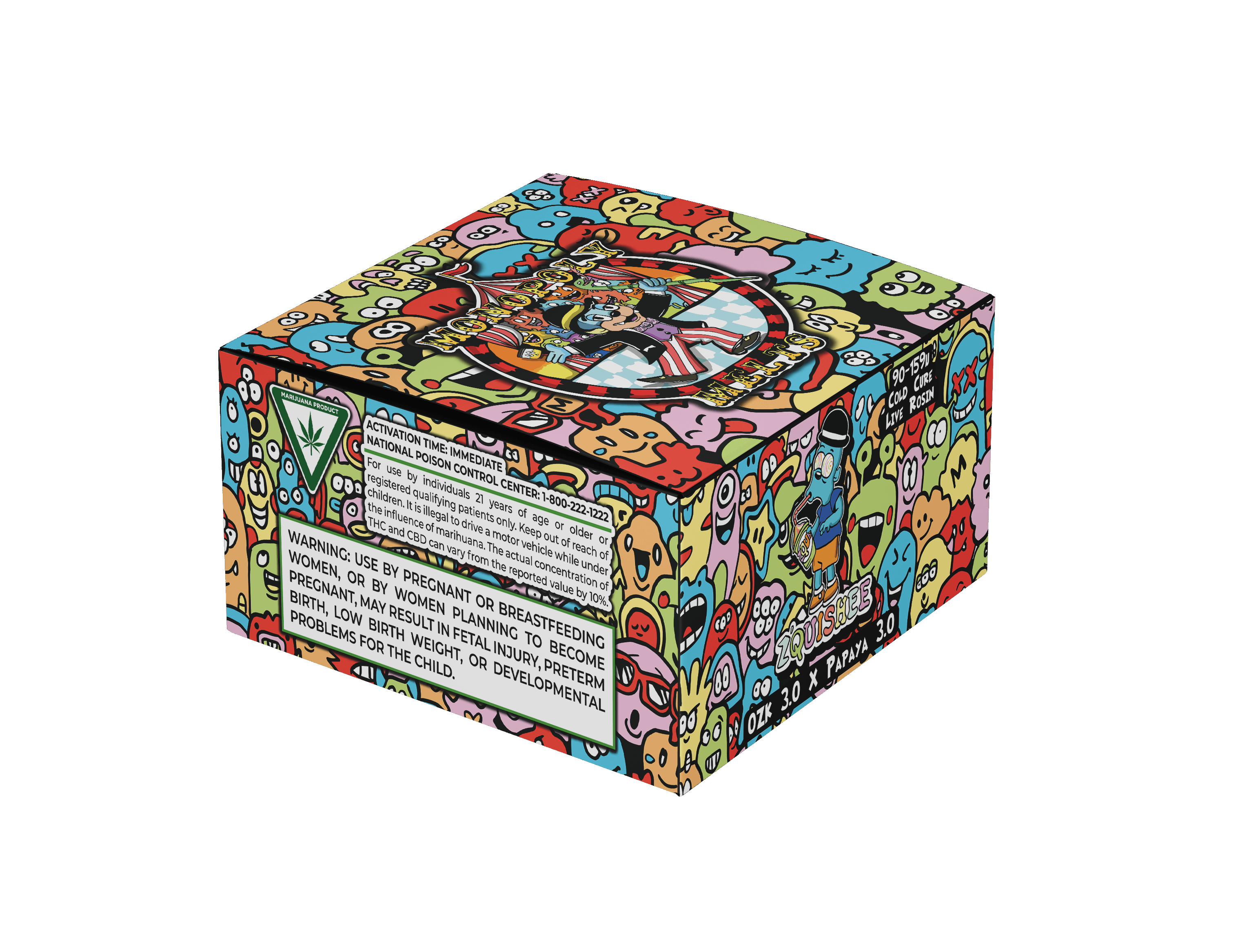 Monopoly Melts - 1g Live Rosin - Z'quishee