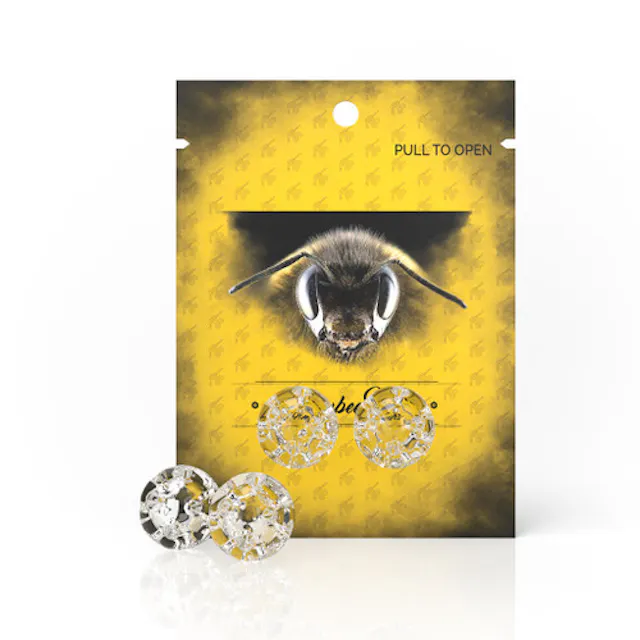 Honeycomb Terp Pearls Clear 6mm 2pk (accessories)