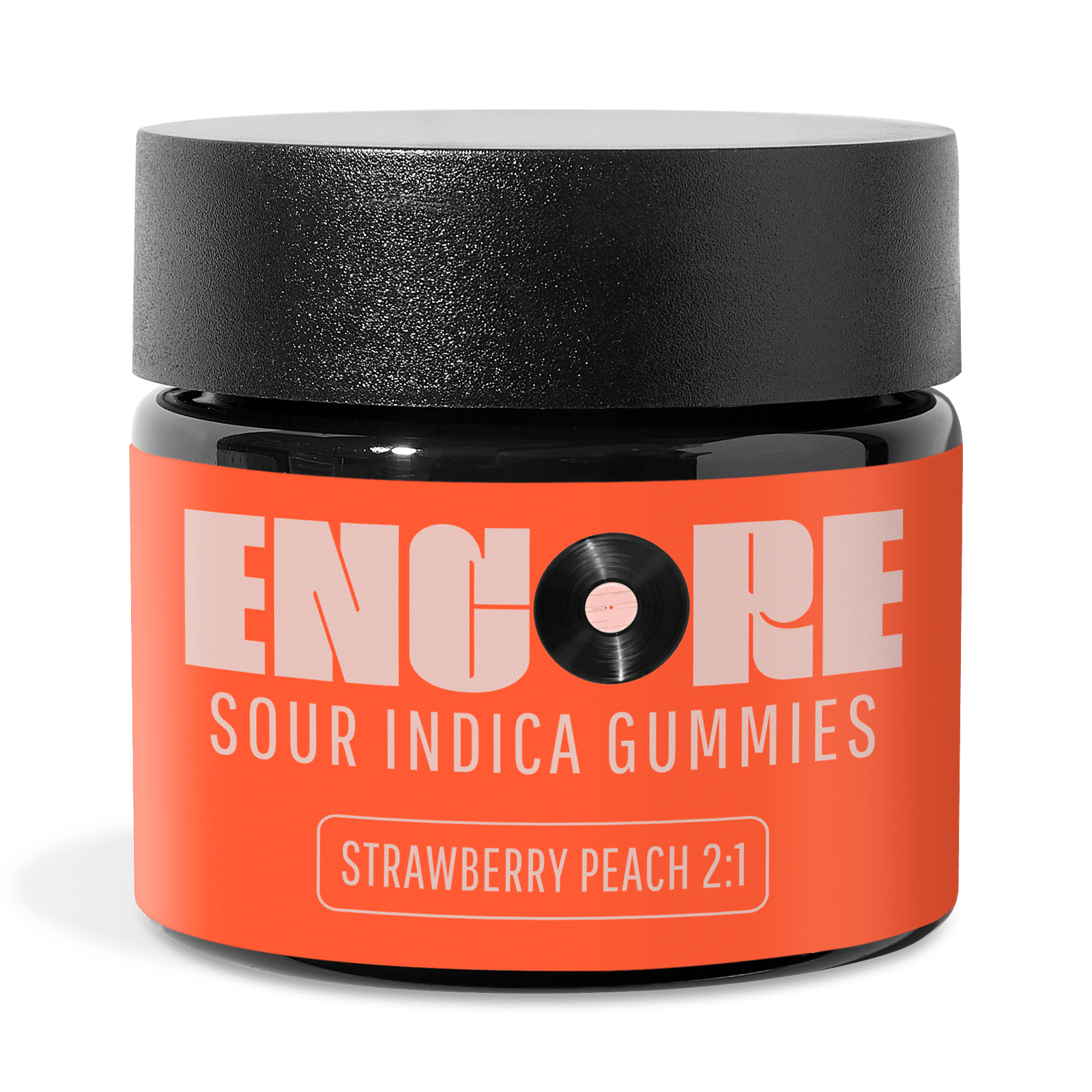 Encore - Gummies - Strawberry Peach 2:1 CBD:THC (I) (100 mg)