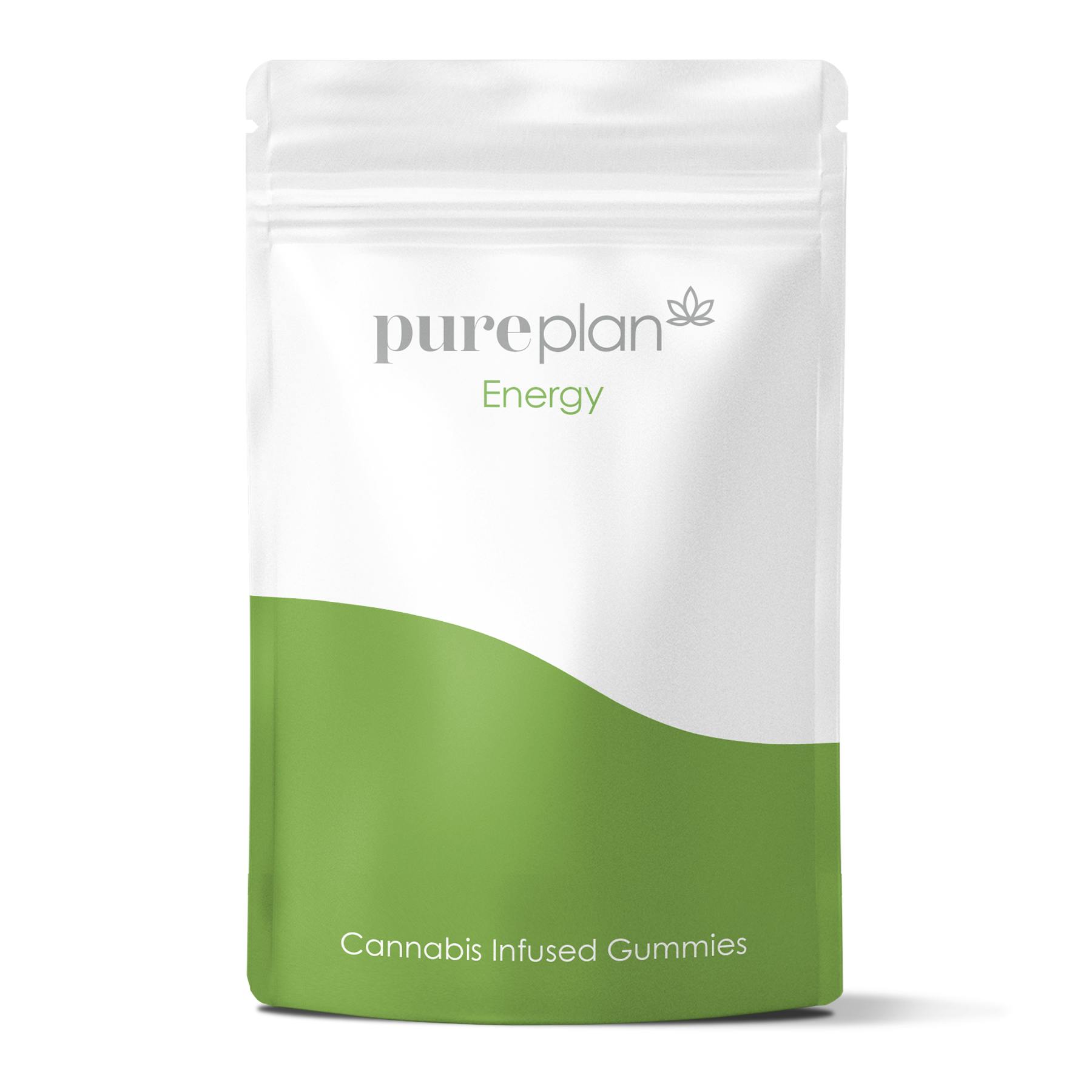 Energy Pineapple Grapefruit Gummies 100mg (10-Pack | 10mg Each)