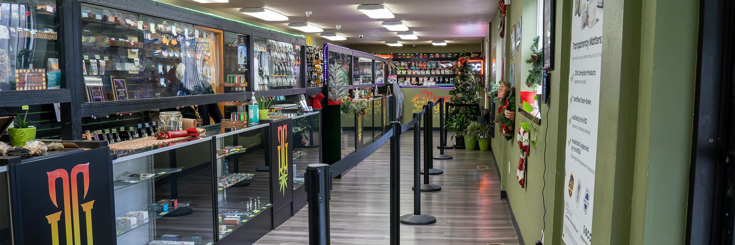 indoor view of our business