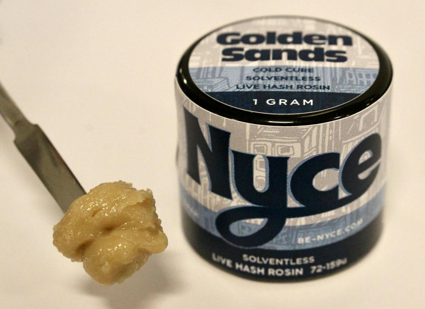 Golden Sands Cold Cure Hash Rosin | Nyce