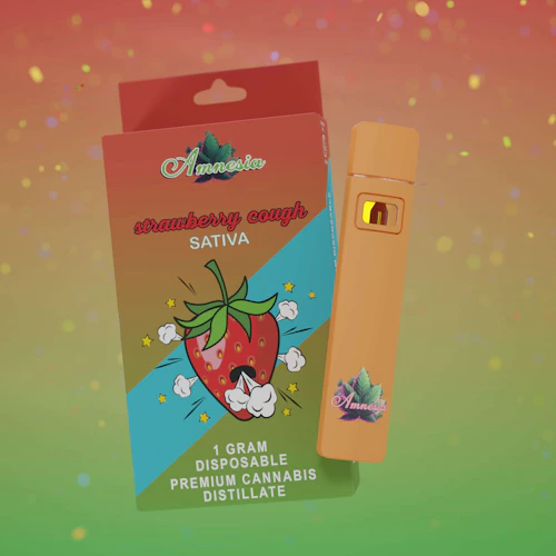 Amnesia - 1g Disposable - Strawberry Cough