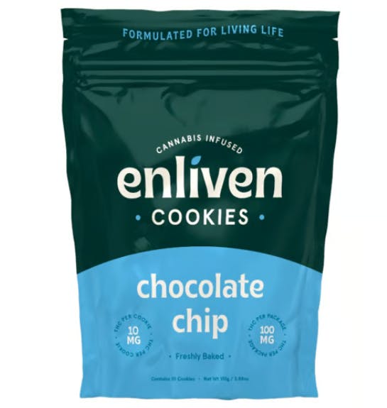 Chocolate Chip Cookies 100mg 10pk