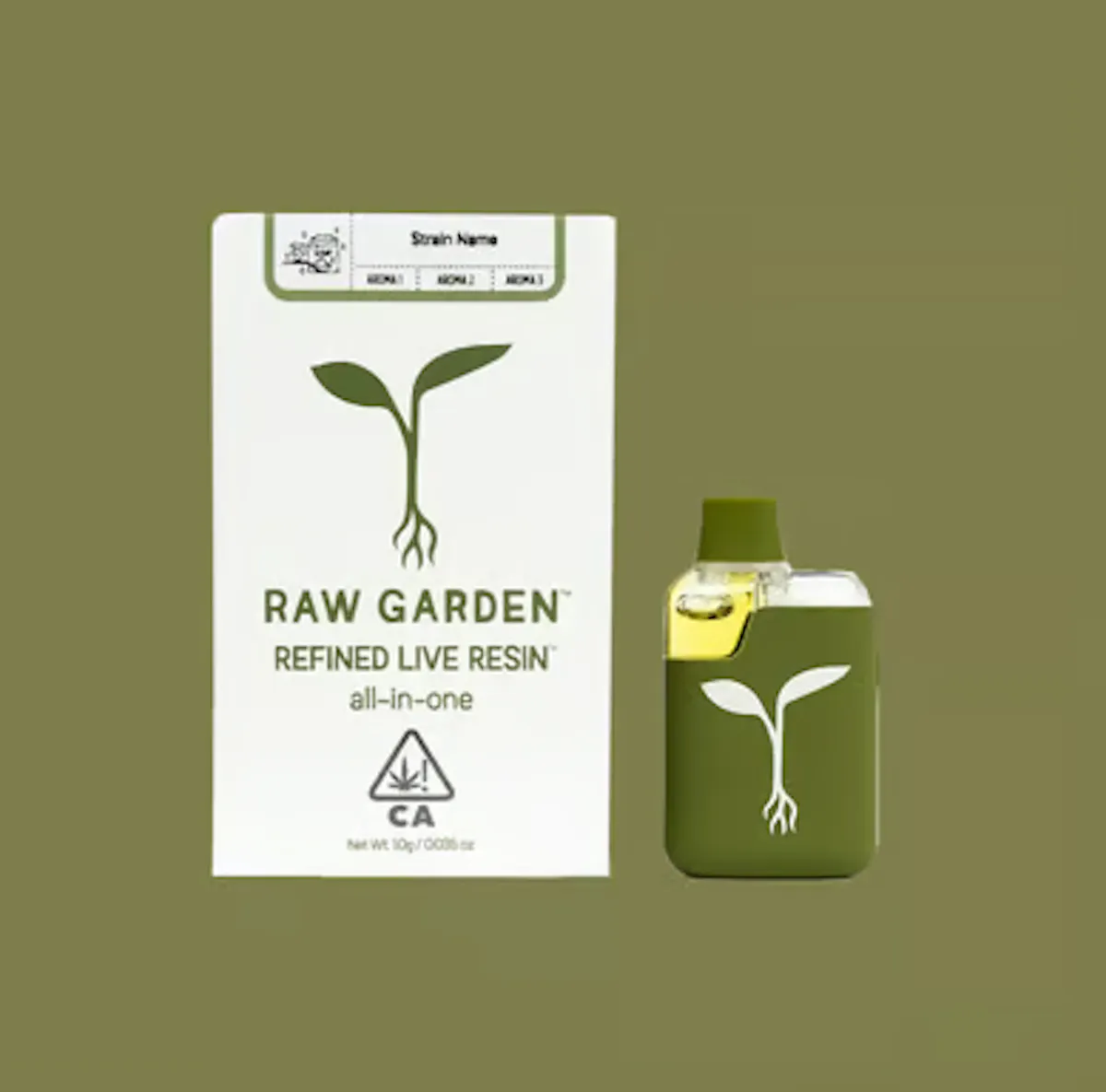raw garden pax pods Sugar Petals Refined Live Resin™ PAX Era Pod main image 1