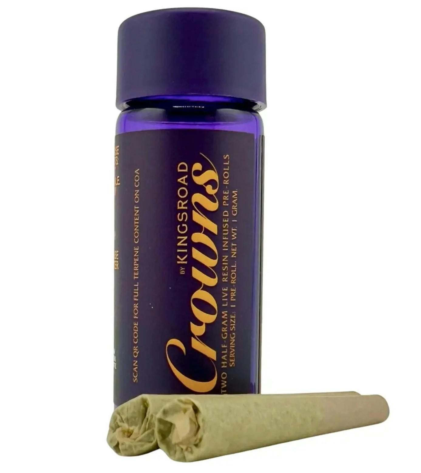 Pre-Roll | Kings Road | Gelonade Soap x Lemon Kush | Infused Pre-Rolls | 1g | 2ct