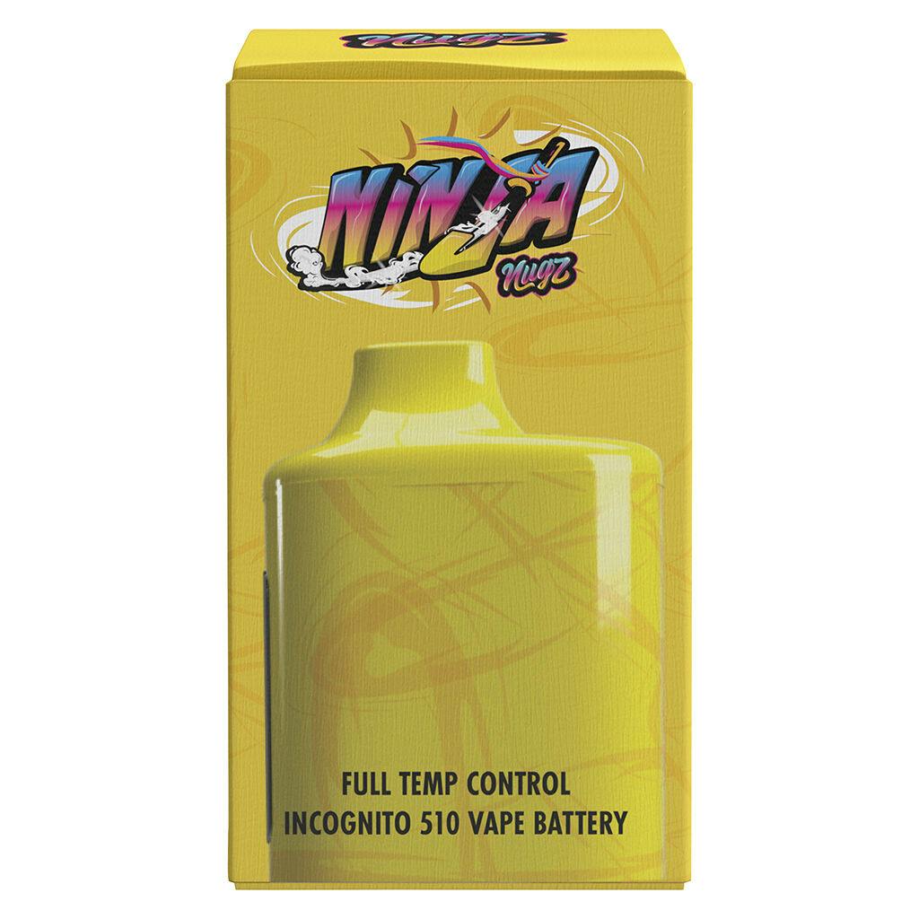 Nugz - incognito 510 vape battery - yellow