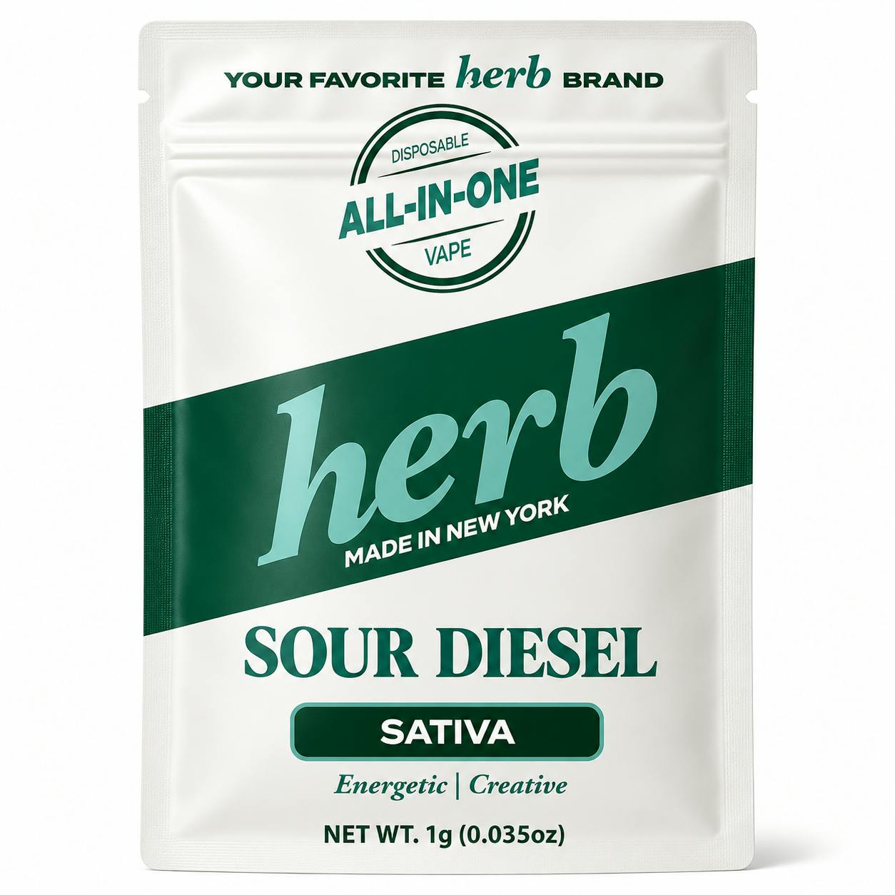 Herb - 1g Disposable - Sour Diesel