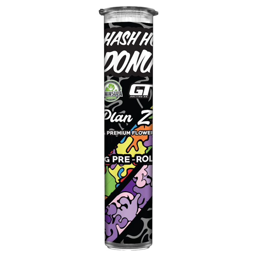 Peninsula Garden | 1 Flower x Rosin Infused Pre-Roll | Plan Z x Grape Cream Cake