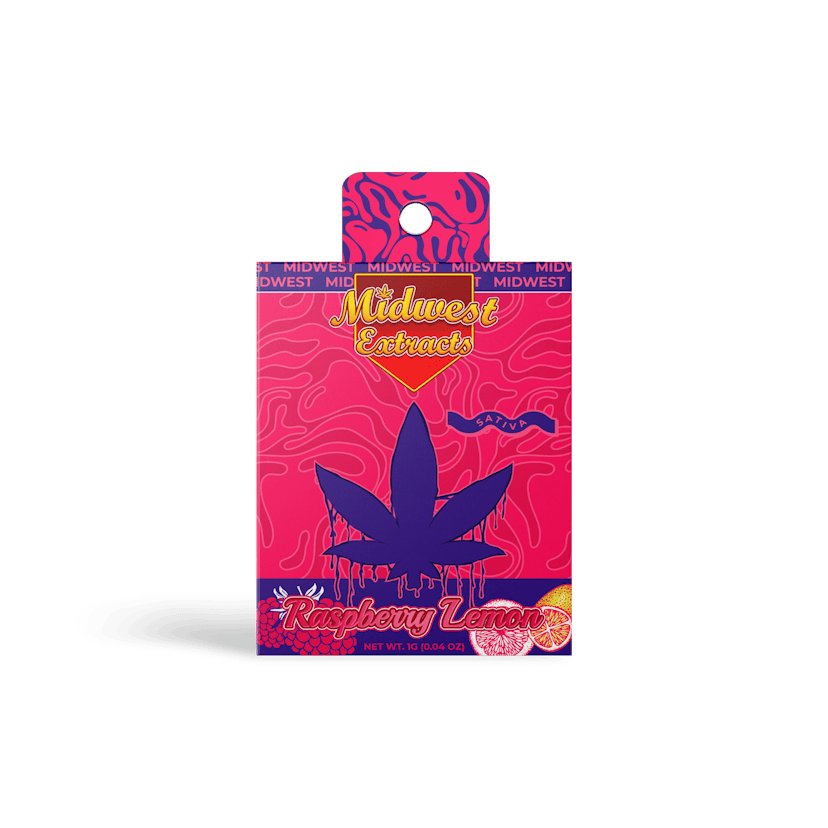 Midwest Extracts Cartridge | Raspberry Lemon