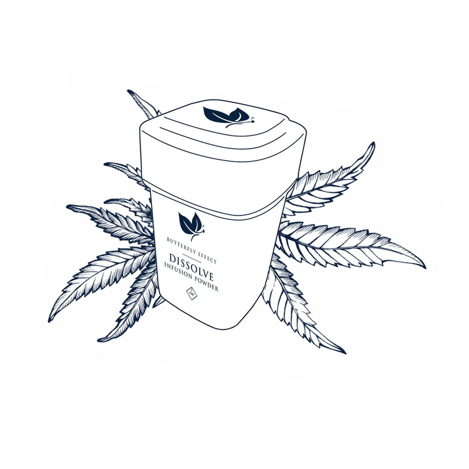 Dissolve Infusion Powder 110mg Terrasana Cannabis