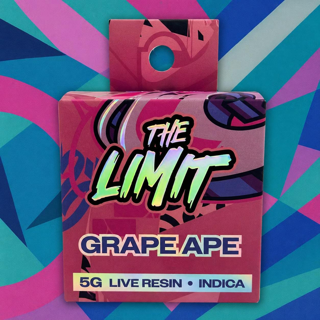 The Limit - 5g Live Resin - Grape Ape