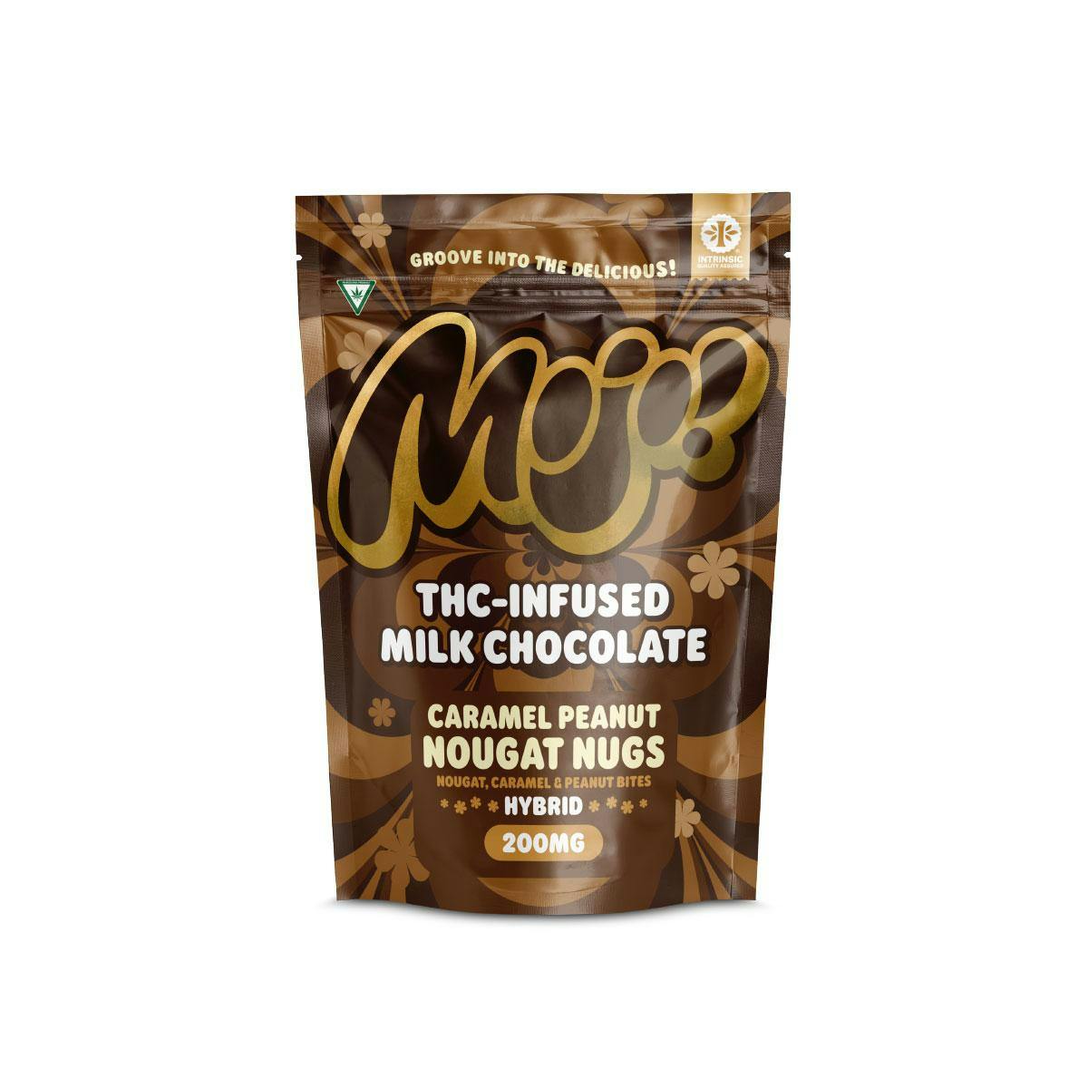 Mojo - 200mg Chocolates - Caramel Peanut Nougat Nugs