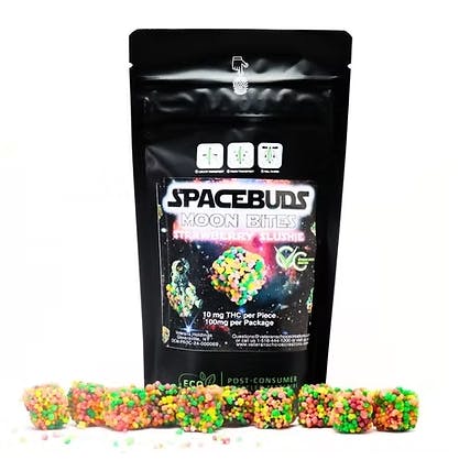 Product Moon Bites - Live Rosin | Strawberry Slushie | 100mg | Spacebuds