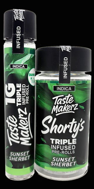 Product Taste Makerz - Sunset Sherbert - 1g - Triple Infused Preroll