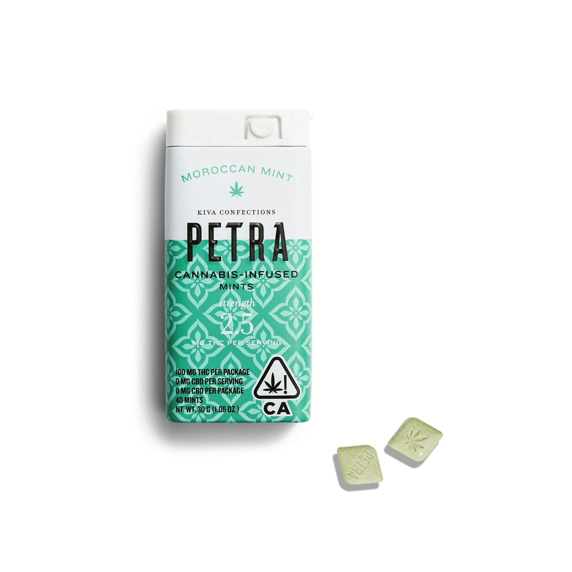 Petra - Moroccan Mint 100mg Mints