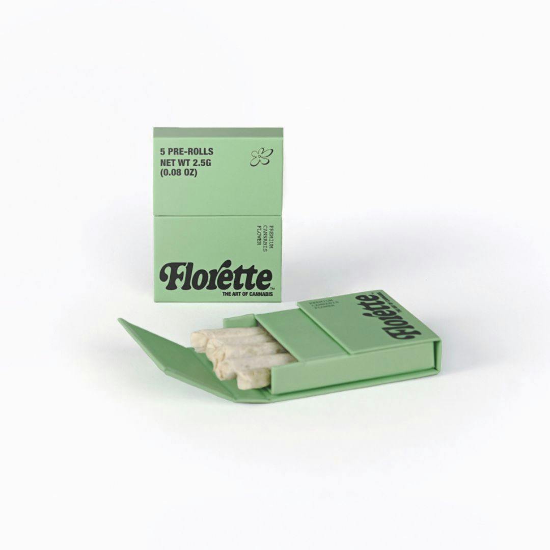 Florette- Pre-Roll .5- 5 Pack (2.5g) - Blue Zushi