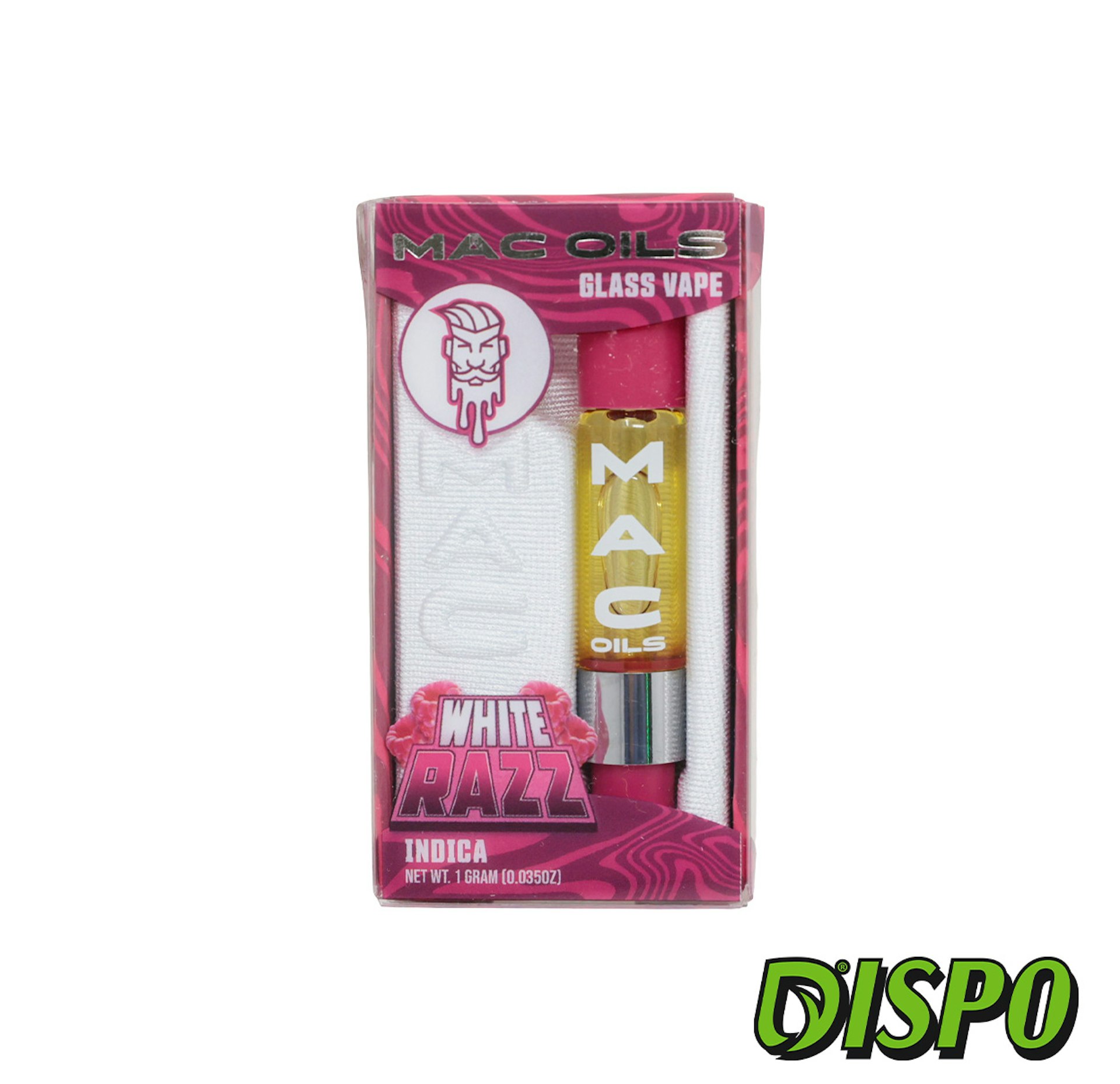 MAC Oils - White Razz Cartridge