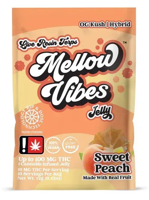 Photo of Sweet peach 100MG Jelly (Mellow Vibes)