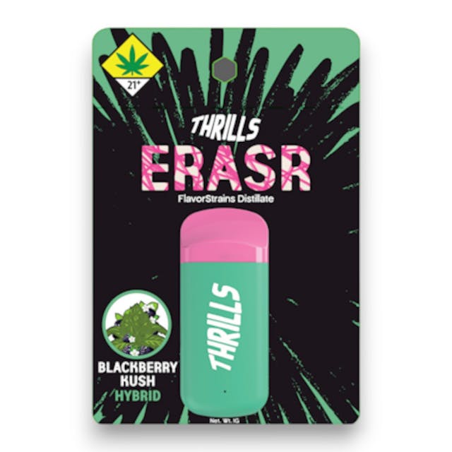 Thrills - FlavorStrains ERASR - All-In-One - 1g - (C6) (H) Blackberry Kush