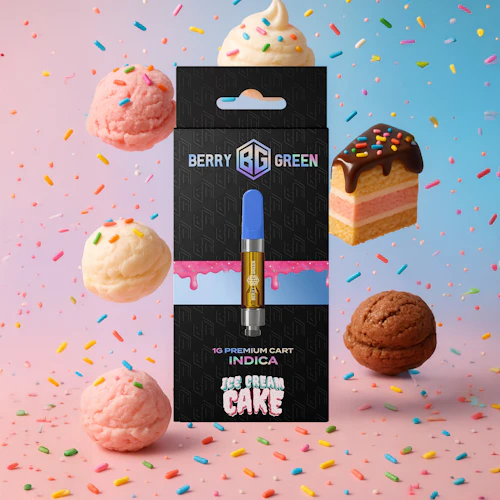 Berry Green - 1g Cart - Ice Cream Cake