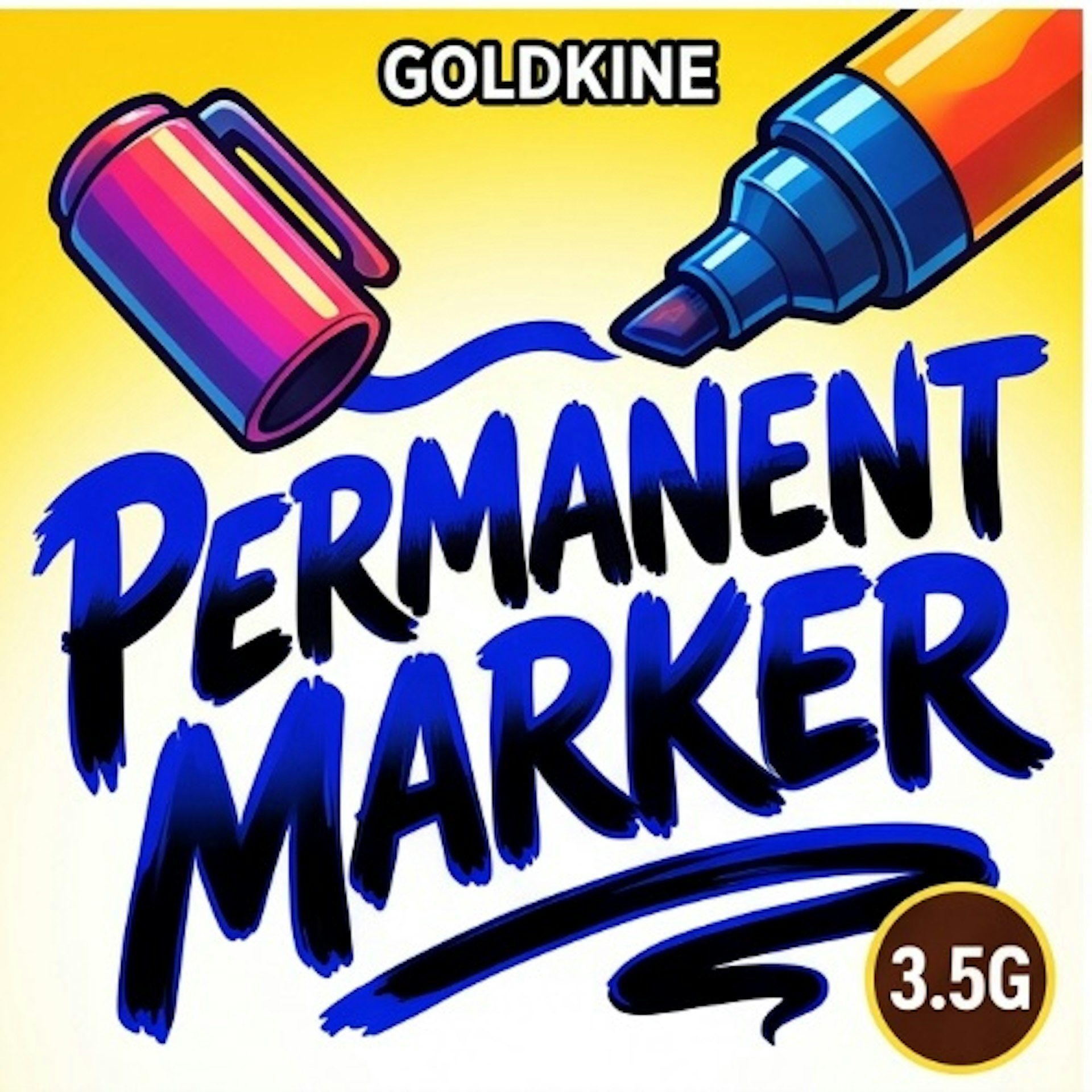 Goldkine - Permanent Marker