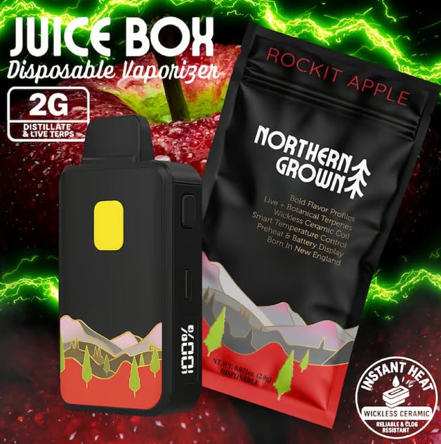 Juice Box | Rockit Apple | Distillate AIO