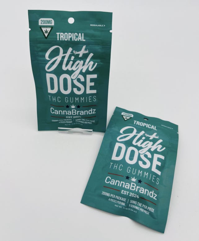 Product: High TeHC | Gummies - 200mg - Tropical
