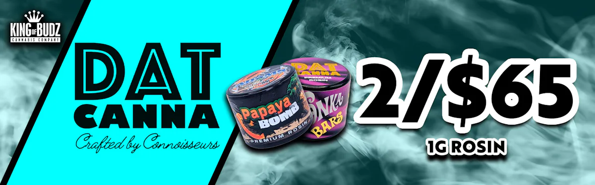 Dat Canna - 1g Rosin - 2 for $65