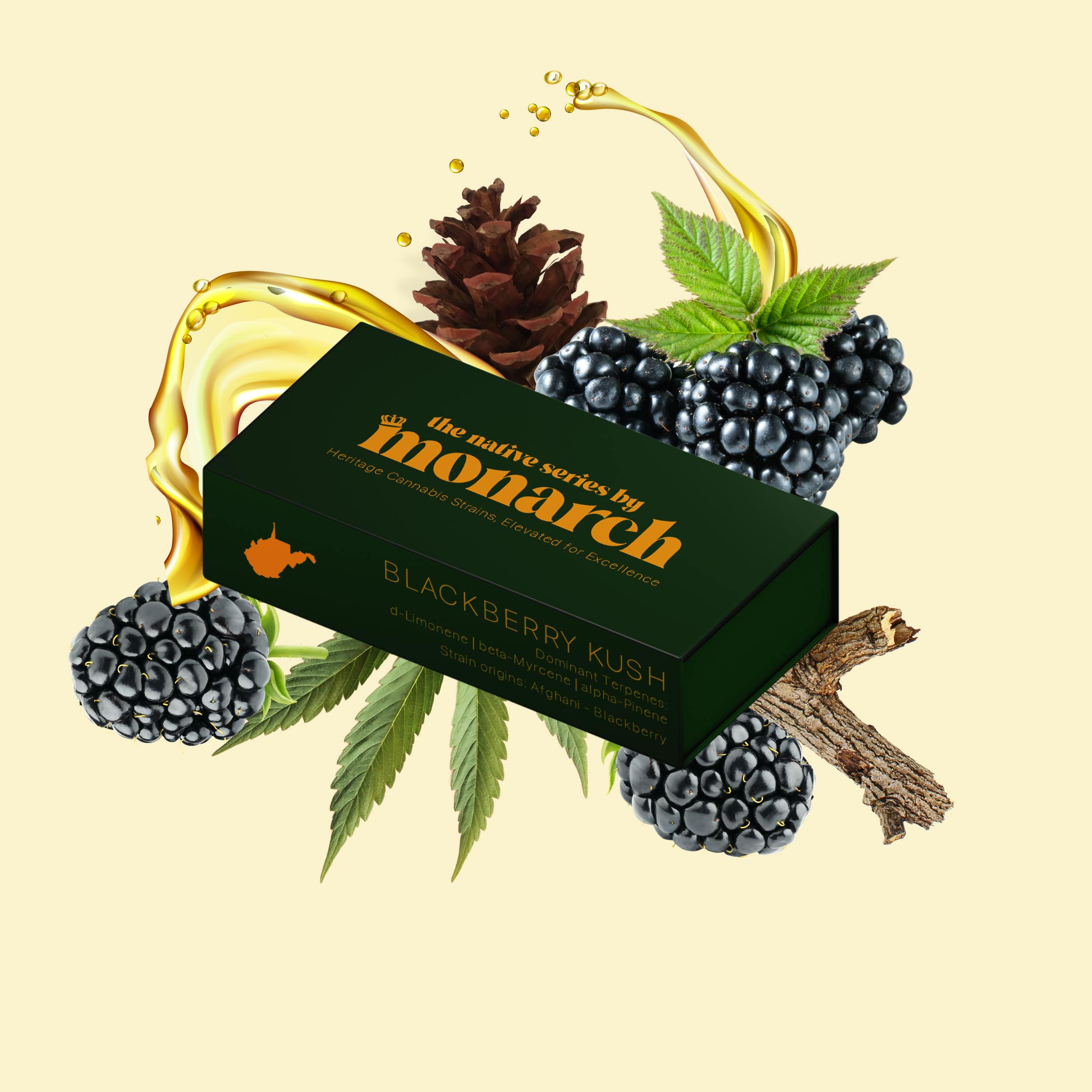 Blackberry Kush - Vape Cartridge 0.5g & 1g | NewLeaf Martinsburg