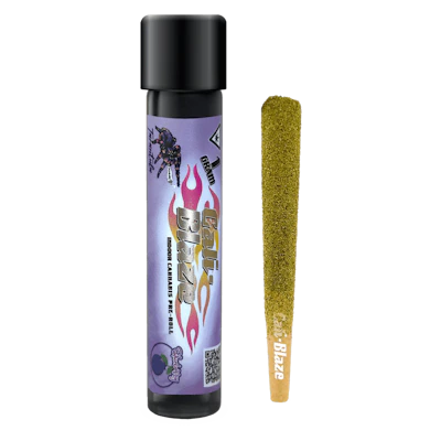 Blueberry Tarantula | 1g - PRE_ROLLS by Cali-Blaze at King of Budz