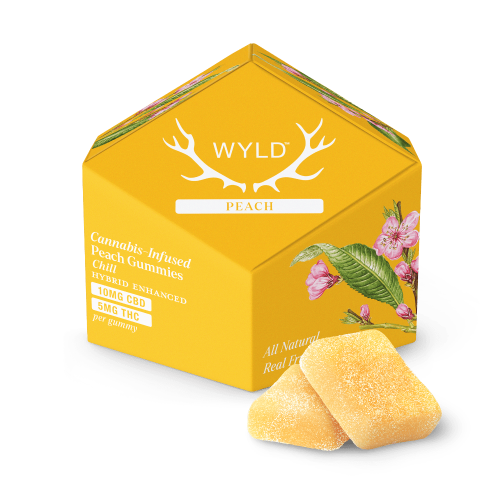Peach 2:1 CBD + Hybrid Enhanced Gummies