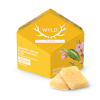 Peach 2:1 CBD + Hybrid Enhanced Gummies - product image at King of Budz
